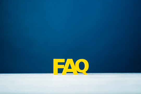 FAQ frequently asked questions, customer support and online help concept