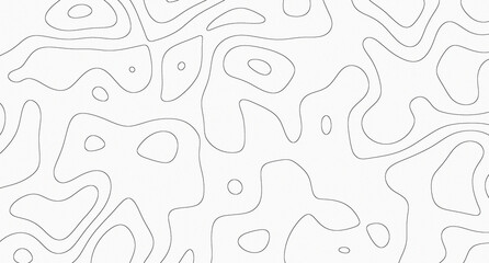 Topographic Map Line Abstract Vector Background © wiwin
