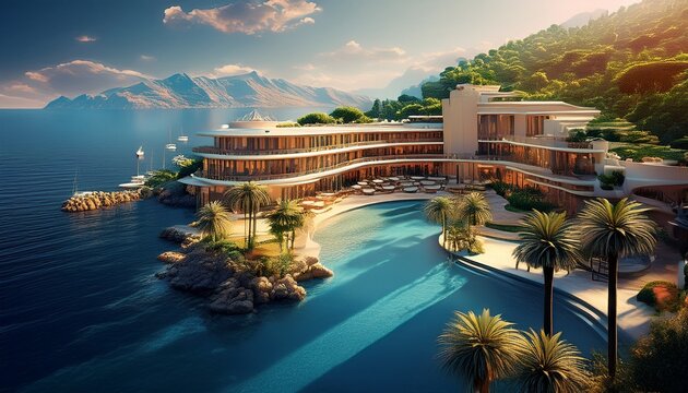 an elite hotel on the mediterranean coast img