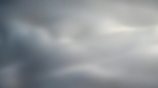 Moving abstract blurred white and silver silk background, slow calm gradient for clean premium branding