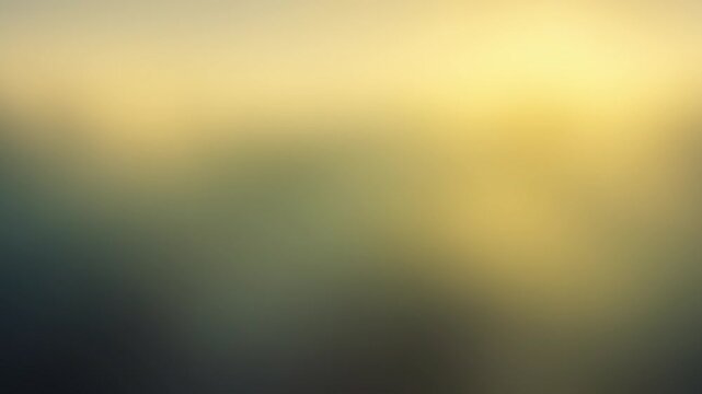 Moving abstract blurred pale yellow morning light background, slow calm gradient for gentle morning ambience