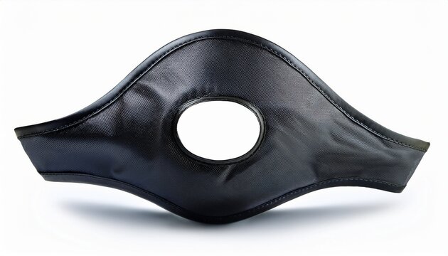 pirate eye patch protected on white background