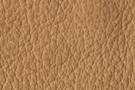 Beige leather texture surface background