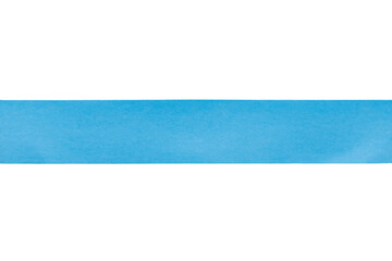 Obraz premium Wide blue masking tape strip