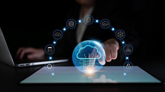 Global cloud computing network services and data storage solutions. Empowering businesses with a secure network and efficient cloud computing. Motif