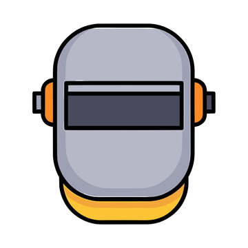 Welding mask icon
