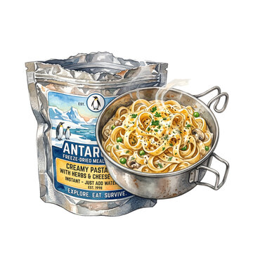 Antarctic Freeze-Dried Meal Pouch