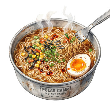 Polar Camp Instant Ramen Bowl
