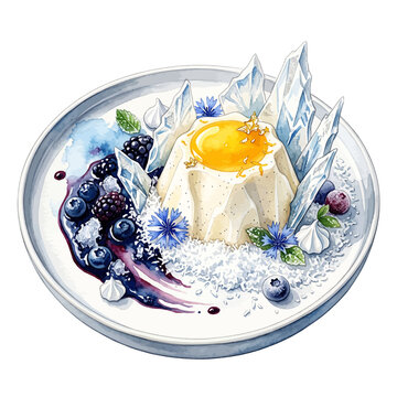 Antarctic Midnight Sun Dessert Platter.
