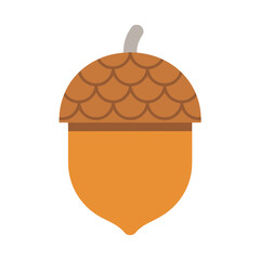 Stylized acorn illustration © inari