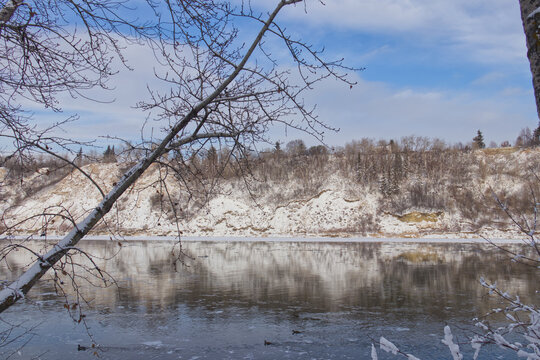 Edmonton River Valley in the Winter