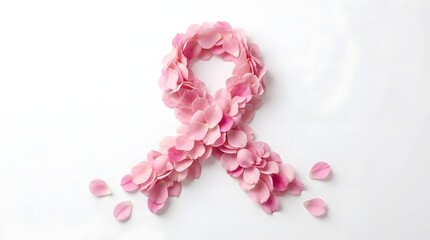 Fototapeta premium Raising awareness and supporting research a comprehensive look at breast cancer prevention early detection treatment and hope for the future
