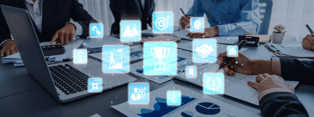 Business achievement involves goal setting, achievement milestones, and achievement recognition....
