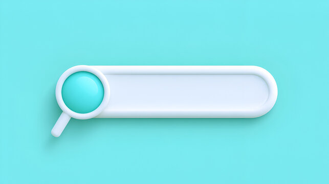 Simple search bar and UI icon asset set