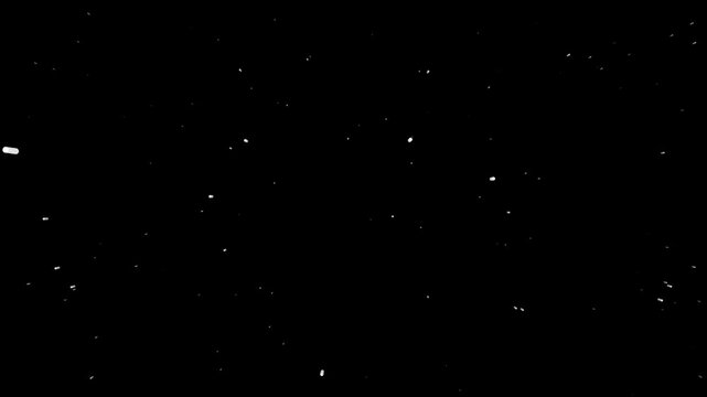 Cinematic visual effect (VFX) footage showcasing a fast-paced hyperspace warp speed jump and cosmic light tunnel through deep space, set against a solid black background
