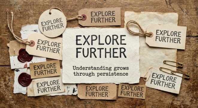Explore Further and Understand Through Persistence Signs and Tags