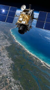 Earth Observation Satellite for Coastal Mapping and Environmental Monitoring