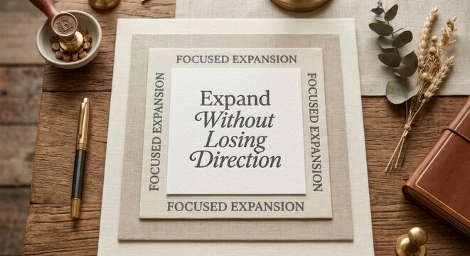 Expand Without Losing Direction: A Business Growth Strategy Concept