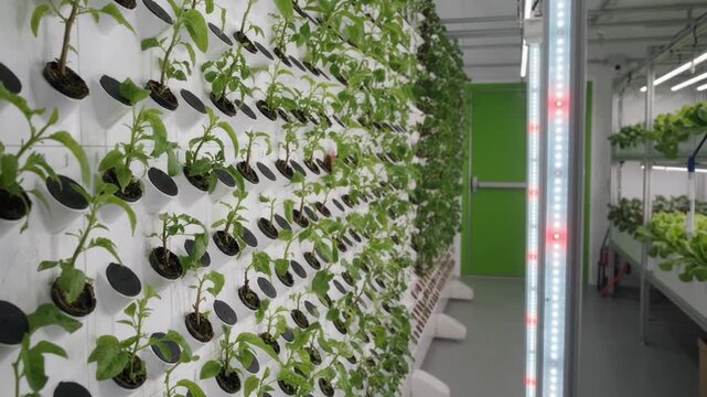 automated farm system sorting locally adapted crop seeds for future planting, realistic sustainable agriculture & food technology with precision monitoring, efficient resource management