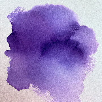 Watercolour Wash Square Textured Paper Brush Strokes Centred Middle Do