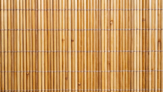 Natural Bamboo Mat Pattern on Wall, mat, natural,  mat, natural