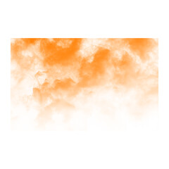 Obraz premium Abstract orange smoke or cloud texture background with soft gradient and white space