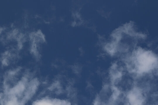 blue sky with white clouds
