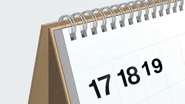 Coming Soon Calendar With Circled Date 19 &mdash; Announcement, Countdown And Product Launch Reminder