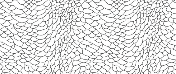 Abstract Organic Scale Pattern Isolated © nazla