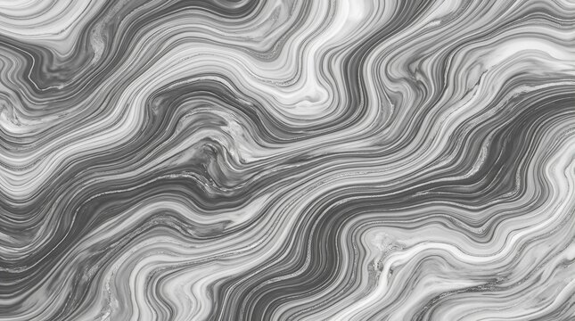 Marble texture background, grey and white liquid acrylic swirl pattern, elegant stone surface for luxury interior design