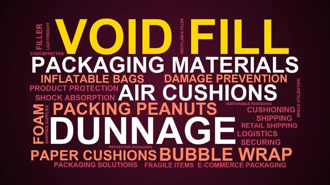 Void Fill Word Cloud
