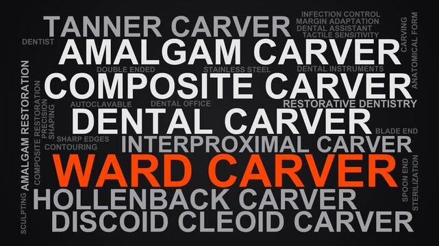 Ward Carver Word Cloud