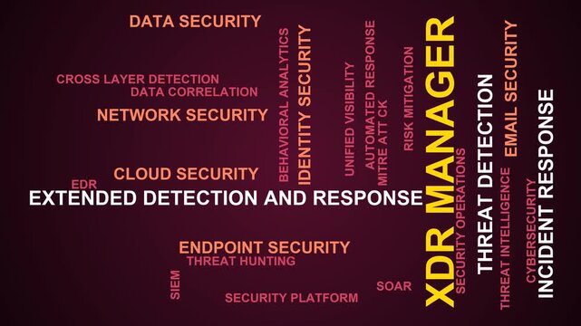 Xdr Manager Word Cloud