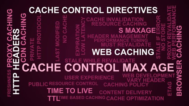 Cache Control Max Age Word Cloud