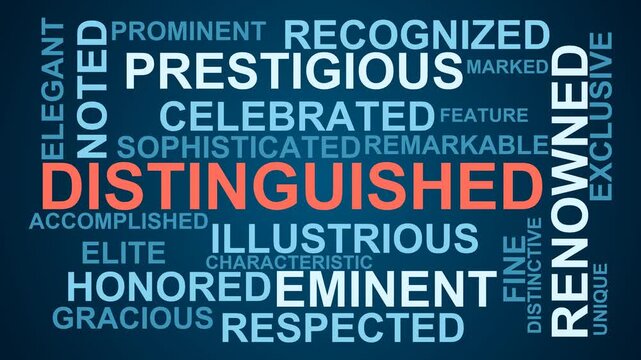 Distinguished Word Cloud
