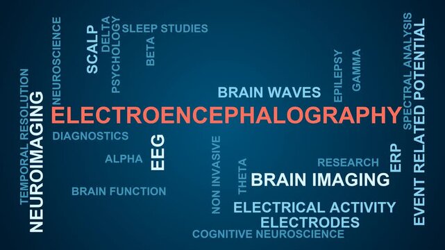 Electroencephalography Word Cloud