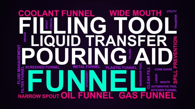 Funnel Word Cloud