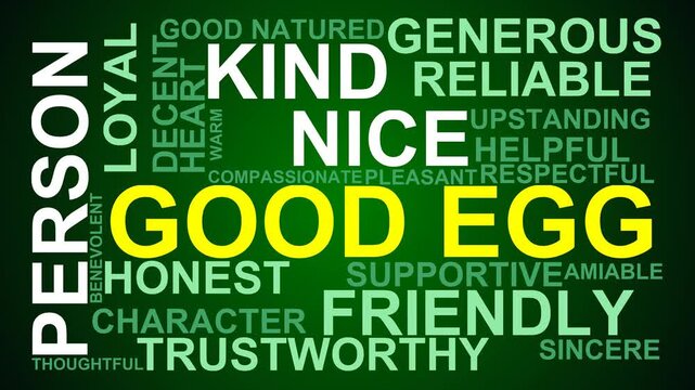 Good Egg Word Cloud