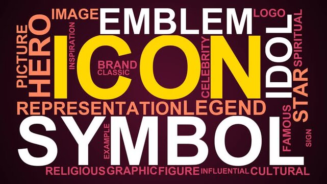 Icon Word Cloud