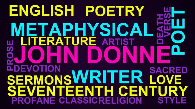 John Donne Word Cloud