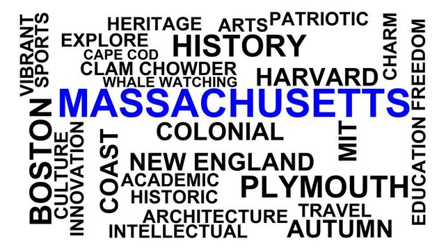 Massachusetts Word Cloud