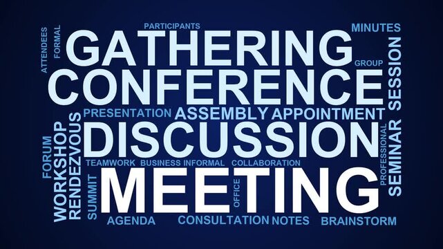 Meeting Word Cloud
