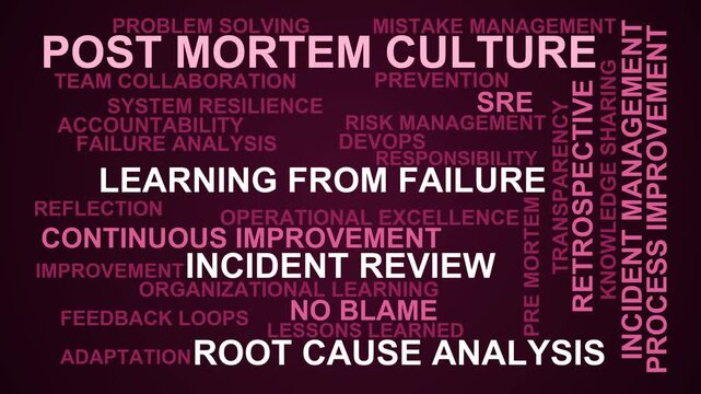 Post Mortem Culture Word Cloud
