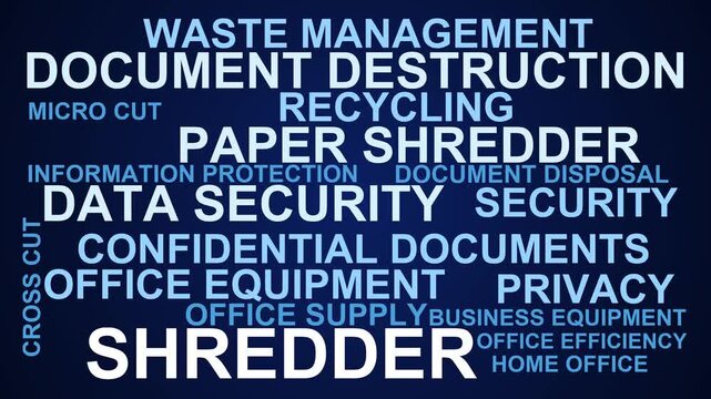 Shredder Word Cloud