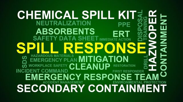 Spill Response Word Cloud