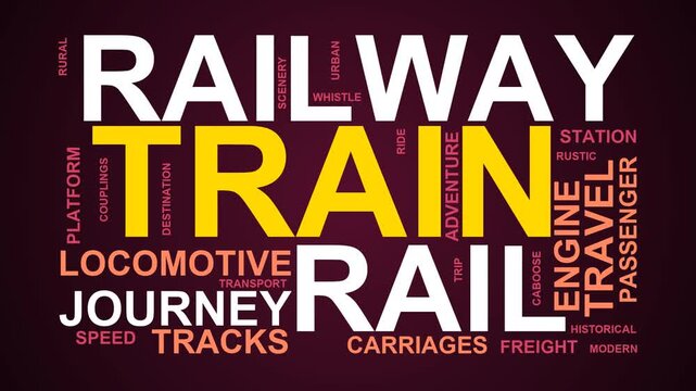 Train Word Cloud