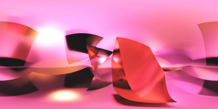 A beautiful background for rendering, Environment map. HDRI map. Equirectangular projection. Spherical panorama. Abstract background, 3d rendering