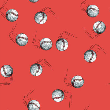 pattern isolated baseball ball hand drawn. equipment game, silhouette laces, clipart abstract isolated baseball ball vector sketch illustration