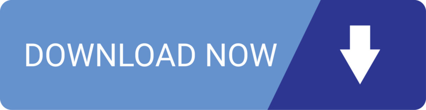 Blue Download Now Button with Down Arrow Icon for Website Call to Action Vector Illustration