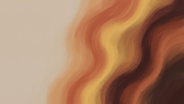 Earthy thermal heatmap gradient background in muted terracotta and ochre
